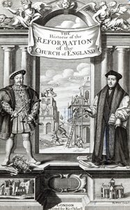 Título da &39;A História da Reforma da Igreja da Inglaterra&39;