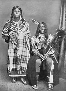 Um chefe Sioux e sua garra, 1912