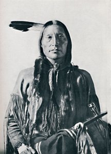 Um índio Algonquin, 1912