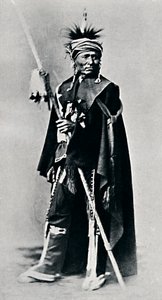 Um Algonquin corajoso, 1912 de Robert Wilson Shufeldt