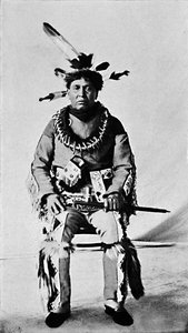 Algonquin de vestido completo, 1912