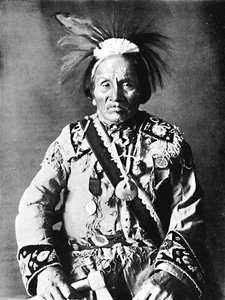 Um chefe iroquois, 1912