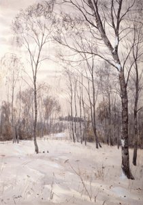 O bosque de inverno de Robert Winchester Fraser