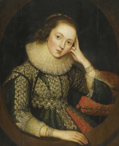 Maria Stuart, Rainha da Escócia (óleo sobre madeira)