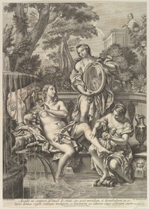 Davi e Bate-Seba, 1680-1743. de Robert van Audenaerde