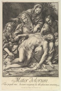 Mãe das Dores, 1701 de Robert van Audenaerde
