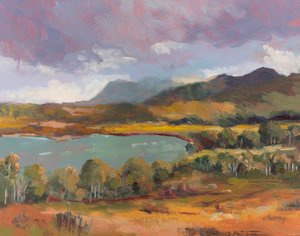 After The Storm, 2023 (óleo sobre painel) de Roberta Murray