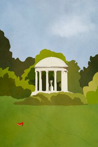 Gazebo do jardim, 2023 (digital) de Roberta Murray