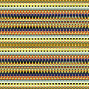Listra Laranja Tribal