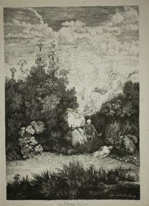 Mulher de banho e morte de Rodolphe Bresdin
