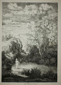 Mulher de banho e tempo de Rodolphe Bresdin