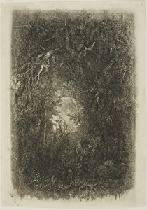 Clareando na Floresta de Rodolphe Bresdin