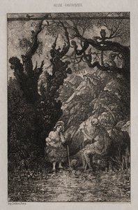 A Morte e a Jovem Mãe de Rodolphe Bresdin