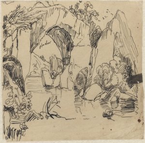 Paisagem de Rodolphe Bresdin