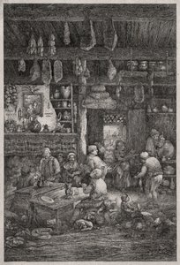 Interior da Moldávia de Rodolphe Bresdin