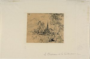 O castelo e a catedral de Rodolphe Bresdin