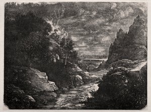 O córrego da montanha de Rodolphe Bresdin