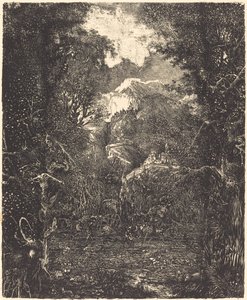 As cidades por trás do pântano de Rodolphe Bresdin
