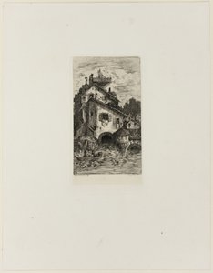 Moinho de água de Rodolphe Bresdin