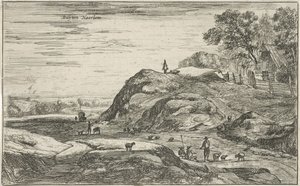 Vista exterior de Haarlem
Buyten Haerlem (título sobre o objecto)
Landscapes of the Northern Netherlands (Roelant Roghman) (título da série) de Roelant Roghman