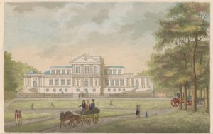 Pavilhão Welgelegen em Haarlem, c. 1825
Het Koninglijke Pavilloen Welgeleegen, gebouwd door den Heere Hope - in den Jaare 1786, bij Haarlem / Le Pavillon Royale Welgeleegen - bati par le Sieur Hope - l