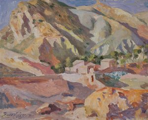 Perto de Murcia, Espanha, 1933 de Roger Eliot Fry