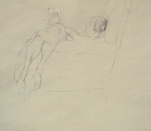 Leitura de Nina Hamnett, c.1917