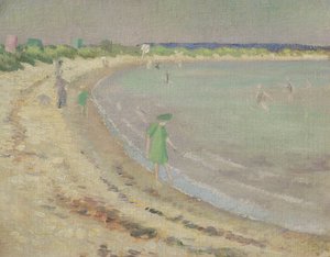 Praia de Studland, 1911