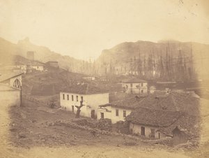 Balaclava, olhando para o mar. de Roger Fenton