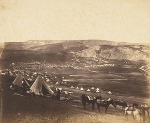 Campo de cavalaria, Balaklava de Roger Fenton