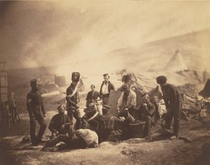 Casa de cozinha do 8º de Hussardos de Roger Fenton