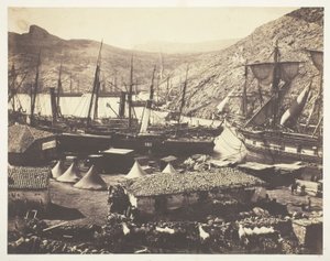 Baía dos Cossacos, Balaklava de Roger Fenton