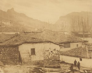 Casas de campo em Balaklava de Roger Fenton