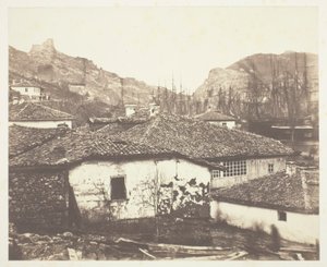 Casas de campo em Balaklava de Roger Fenton
