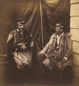 Discussão entre dois croatas. de Roger Fenton