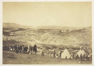 Acampamento de Artilharia a Cavalo de Roger Fenton