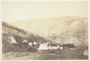 Acampamento do 71º Regimento de Roger Fenton