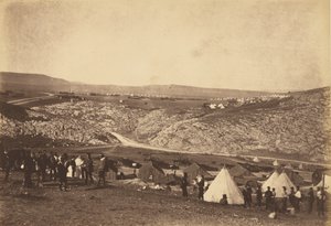 Acampamento da Artilharia a Cavalo de Roger Fenton