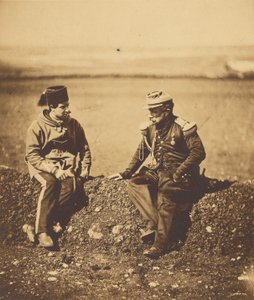 General Cisse e Oficial de Estado-Maior. de Roger Fenton