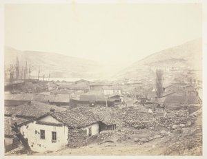 Vista geral de Balaklava de Roger Fenton