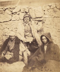 Grupo de chefes croatas de Roger Fenton