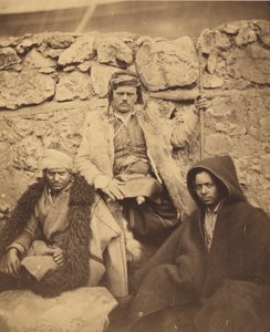 Grupo de chefes croatas. de Roger Fenton