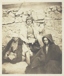 Grupo de chefes croatas de Roger Fenton