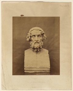 Homero, a partir do busto no British Museum de Roger Fenton