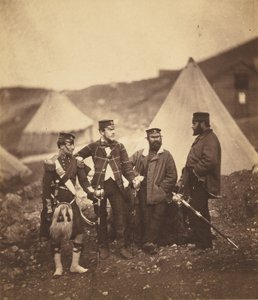 Oficiais do 42º de Highlanders de Roger Fenton