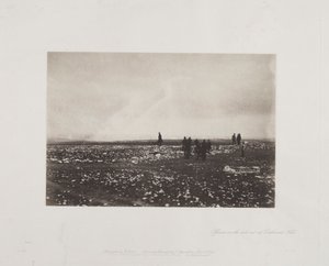 Oficiais à procura em Cathcarts Hill, 1855. de Roger Fenton