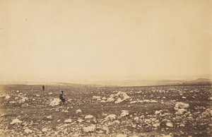 Planalto de Sebastopol IX. de Roger Fenton