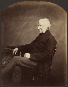[Retrato de um homem, vista a 3/4] de Roger Fenton