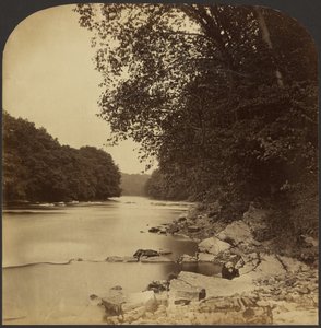[Paisagem do rio] de Roger Fenton