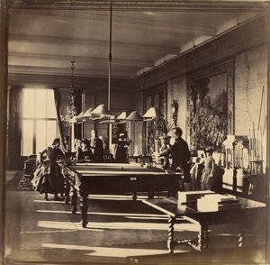 [A sala de bilhar, Mentmore House] de Roger Fenton